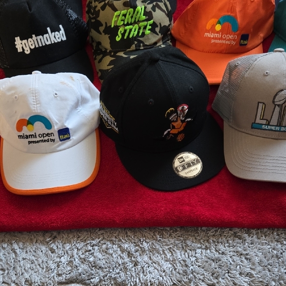 Men Colorful Baseball Cap Set - Picture 3 of 7